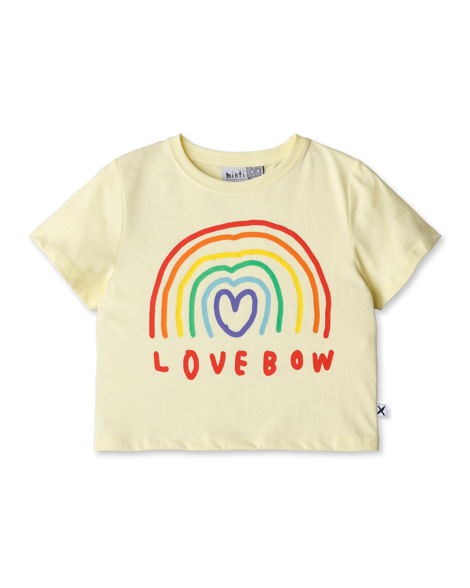 Minti Cropped Tee - Lots of Bows main image 1