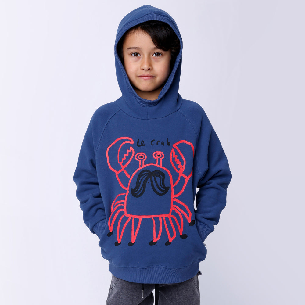 Minti Le Crab Furry Hood