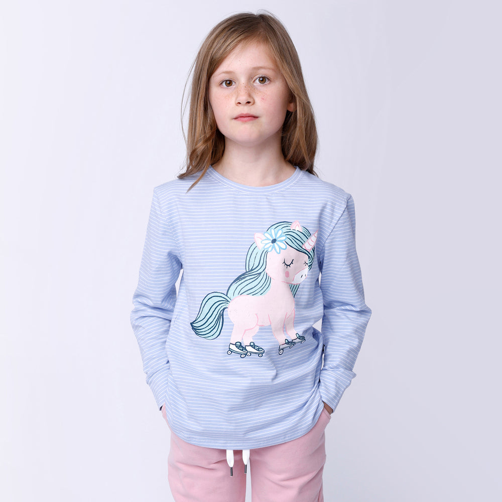 Minti Flower Unicorn Tee