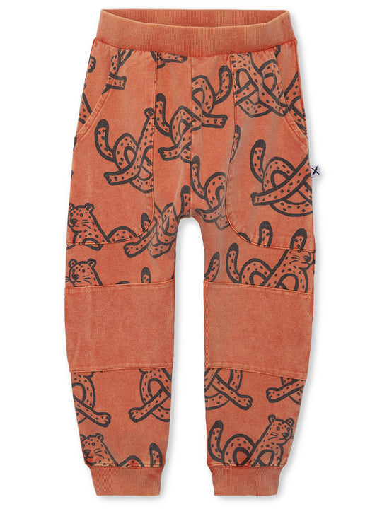 Minti Pretzel Leopard Trackies