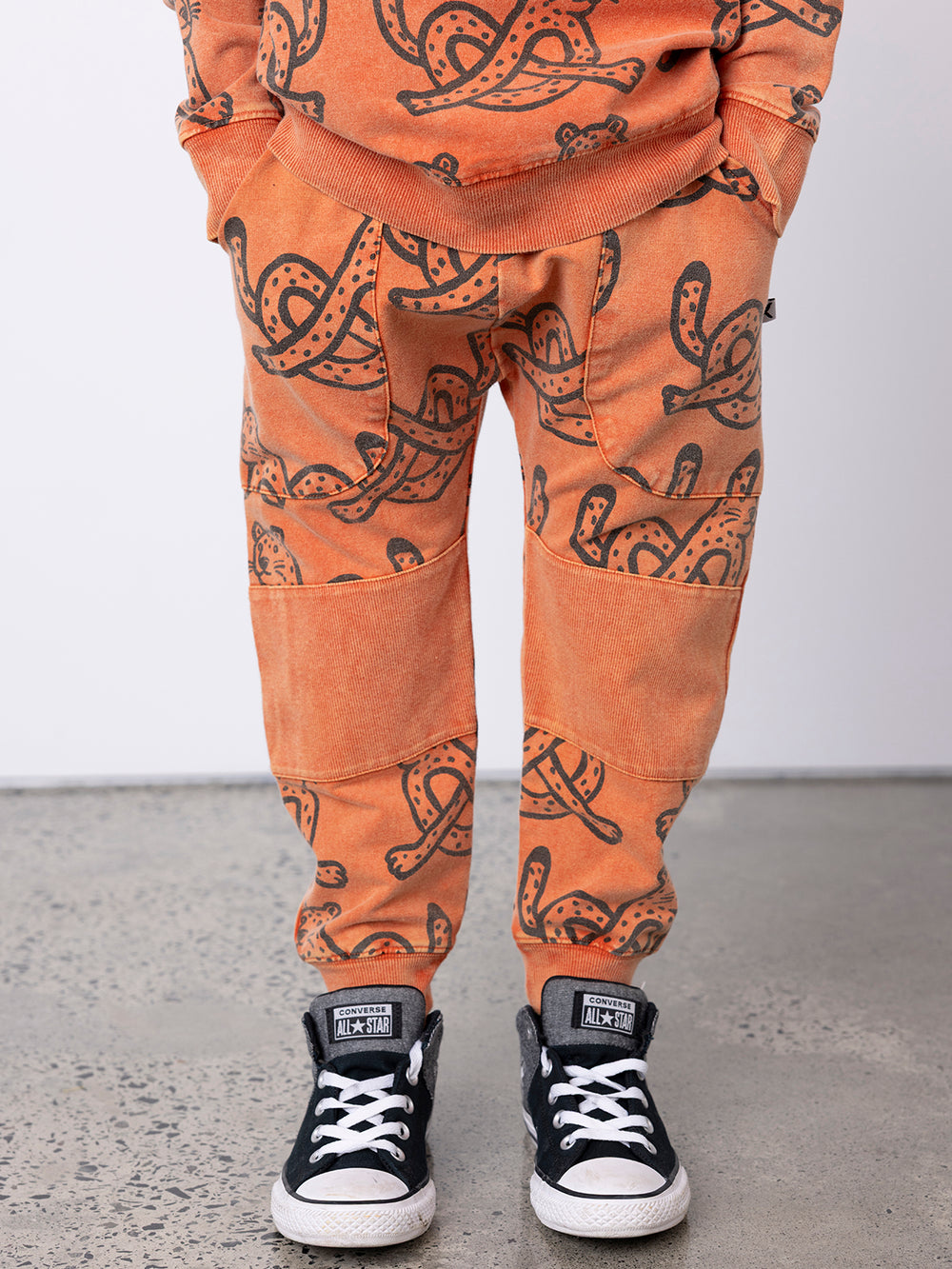 Minti Pretzel Leopard Trackies