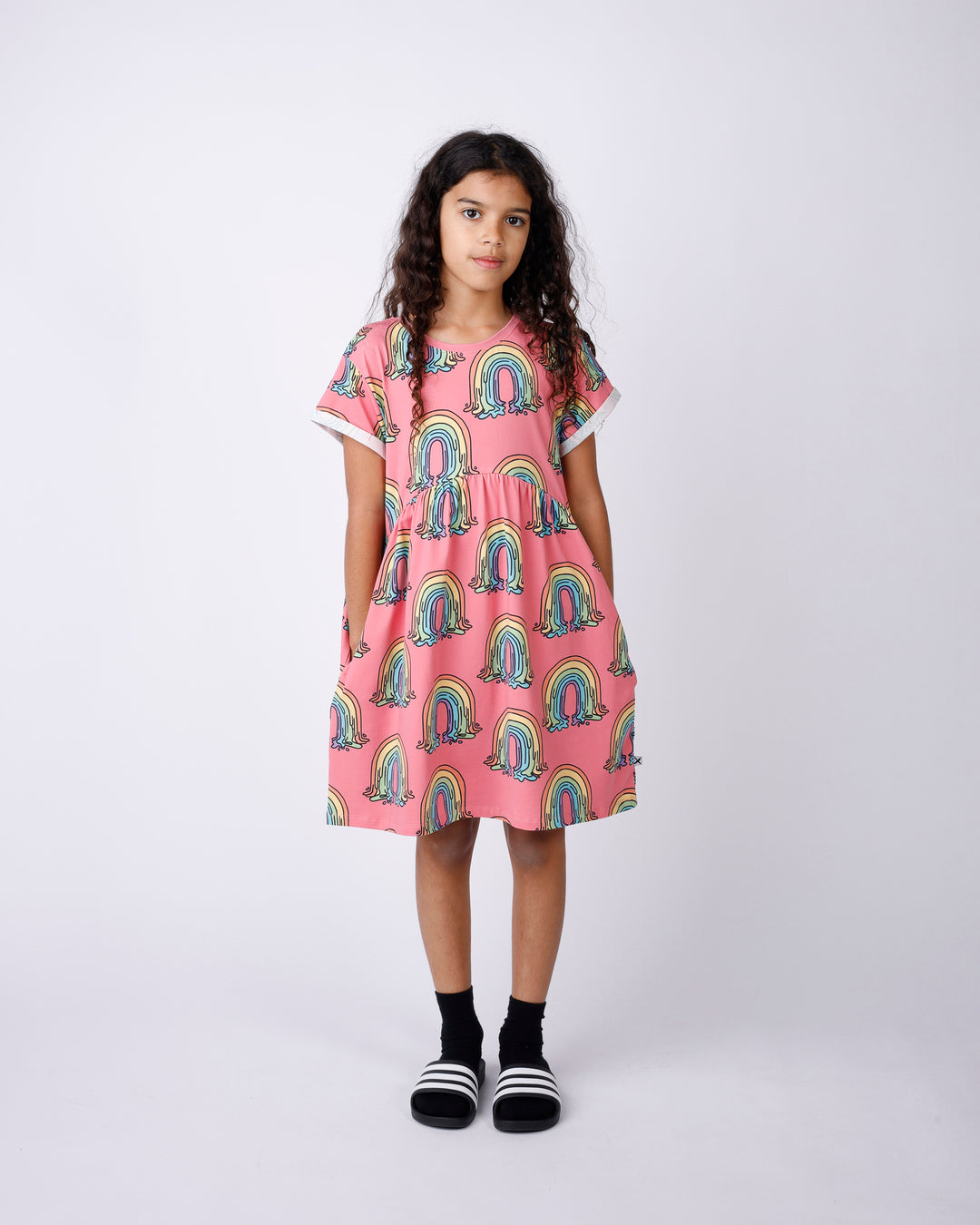 Minti Painted Rainbow Dress