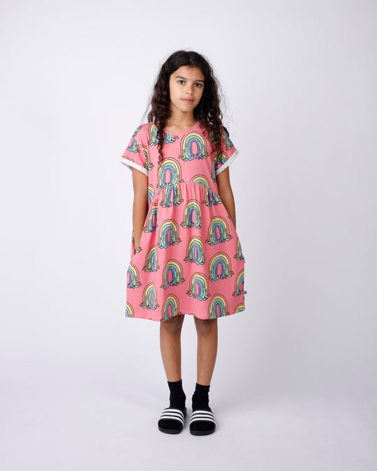 Minti Painted Rainbow Dress