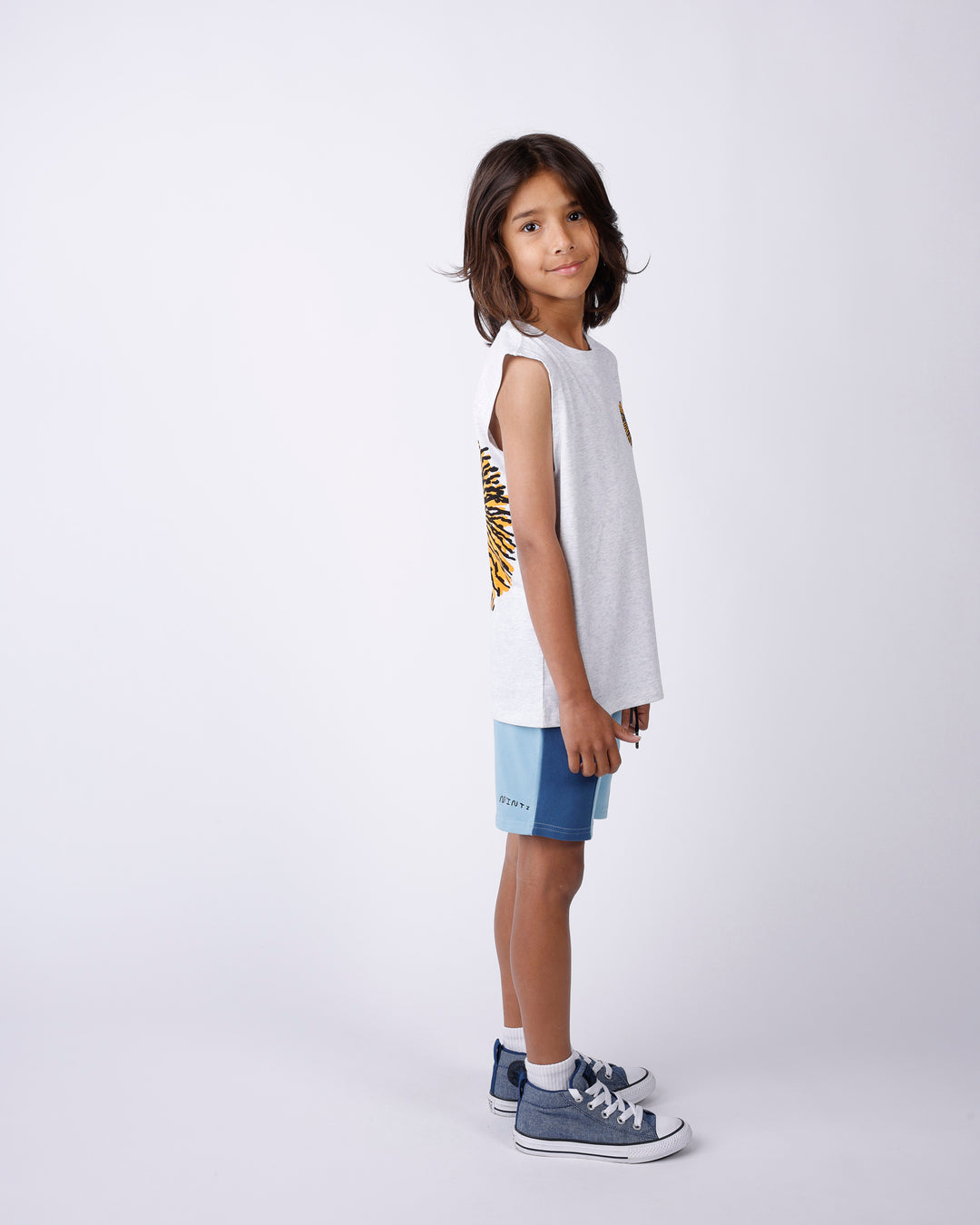 Minti Messy Lion Sleeveless Tee