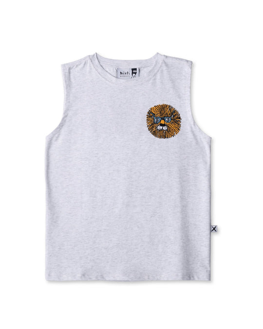 Minti Messy Lion Sleeveless Tee