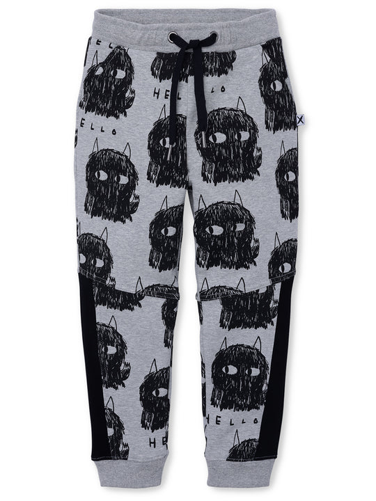 Minti Hello Monsters Furry Trackies
