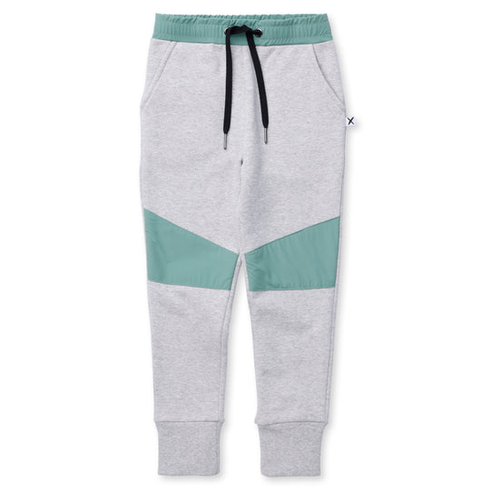 Minti Nylon Patch Furry Trackies