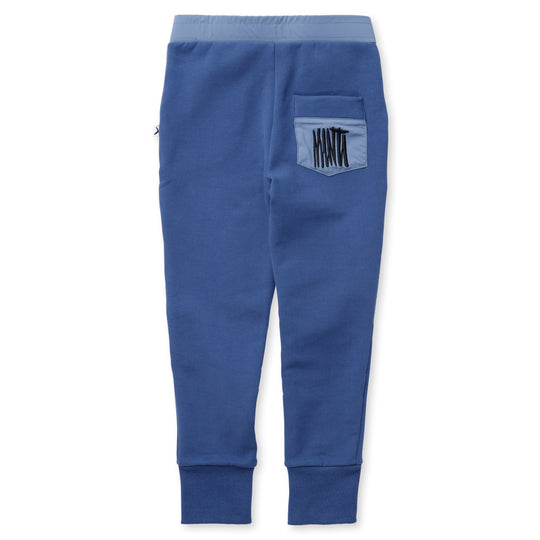 Minti Nylon Patch Furry Trackies