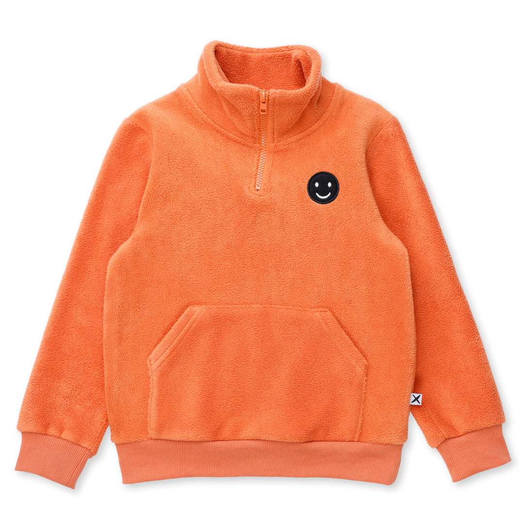 Minti Teddy Half Zip Crew