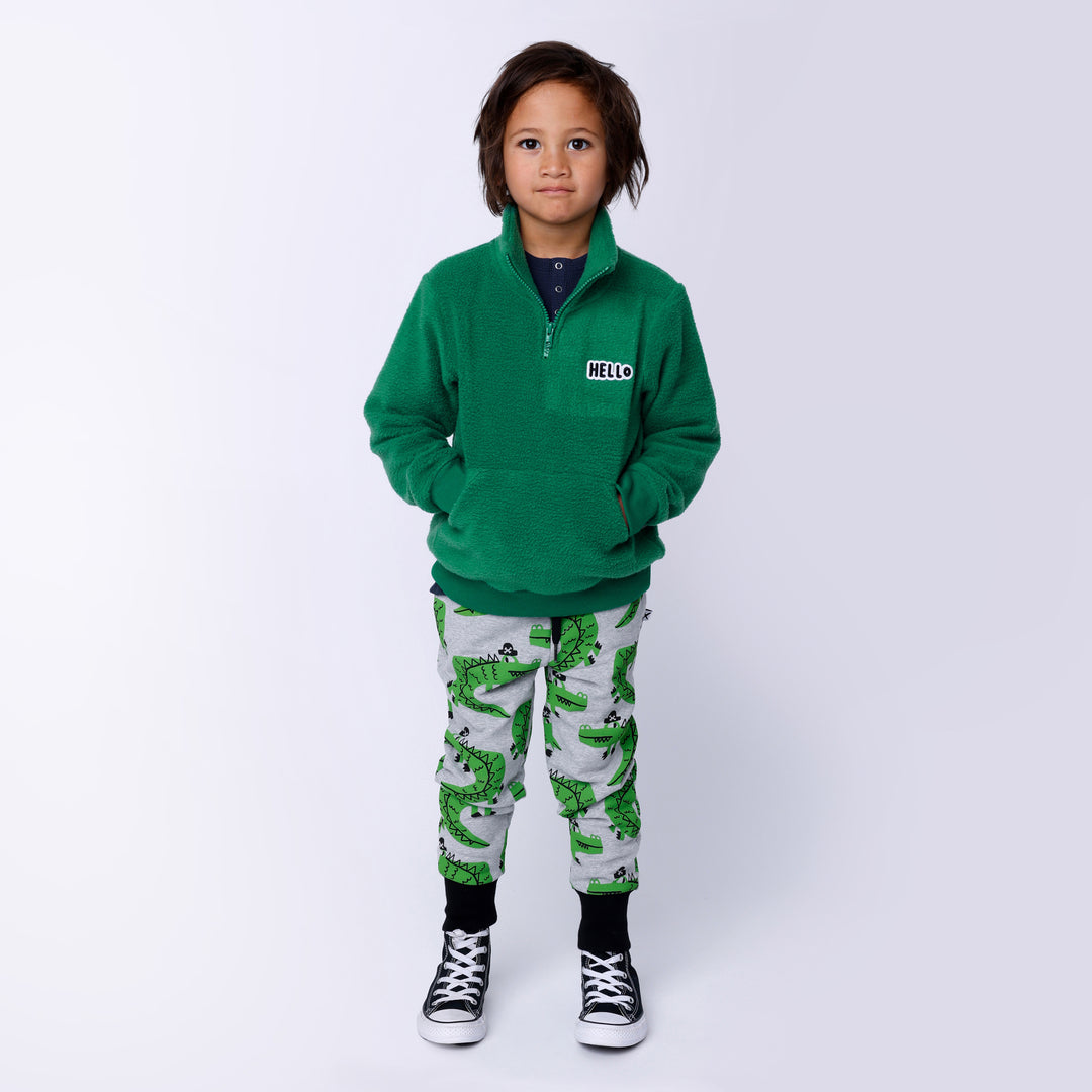 Minti Captain Croc Furry Trackies