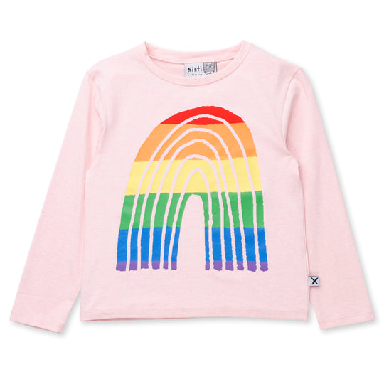 Minti Stripey Rainbow Tee