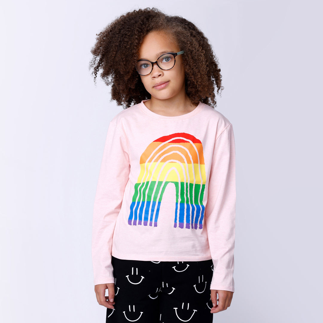 Minti Stripey Rainbow Tee