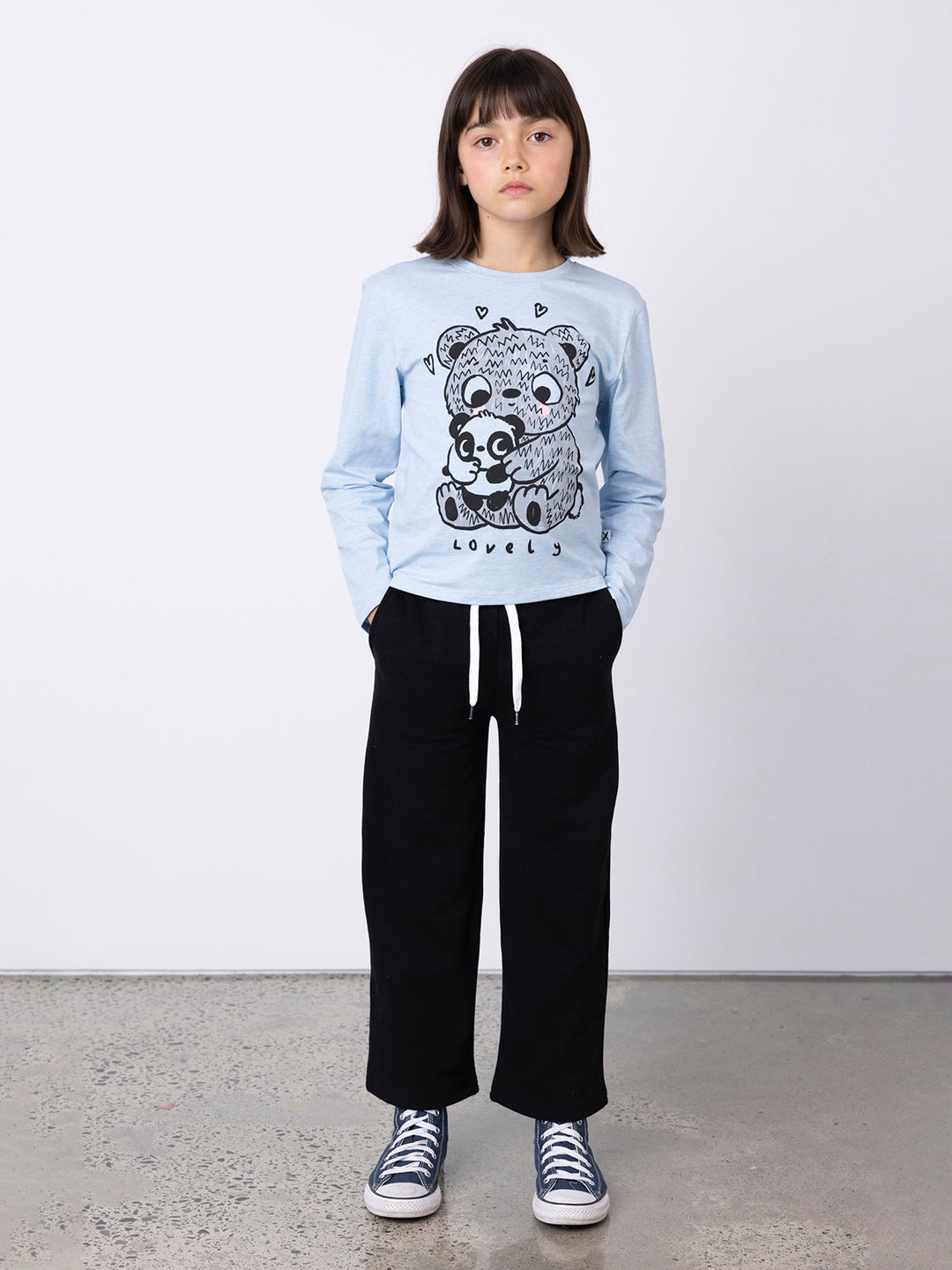 Minti Furry Wide Leg Trackies