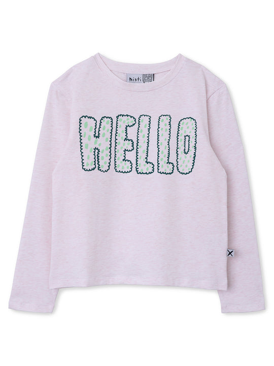 Minti Spotty Hello Tee