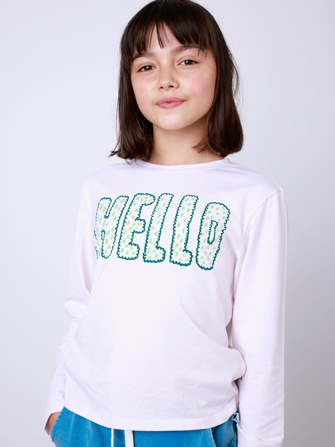 Minti Spotty Hello Tee