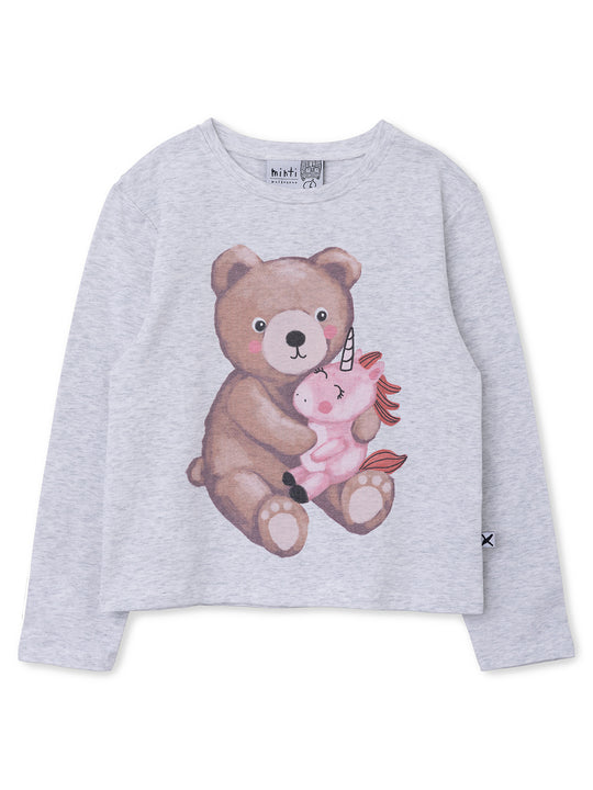 Minti Teddy And Unicorn Tee