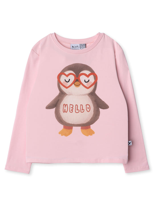 Minti kids clothing. Boxy style long sleeved tee. 190 Gram // 95% Cotton // 5% Elastane.