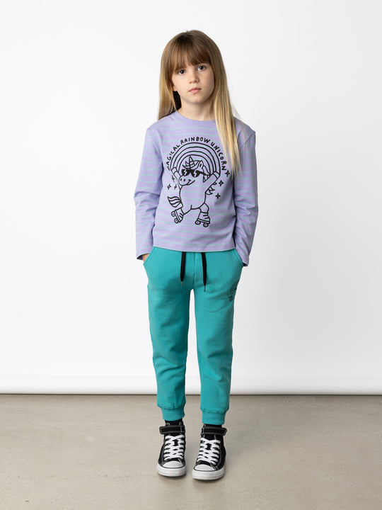Minti Magical Rainbow Unicorn Furry Trackies
