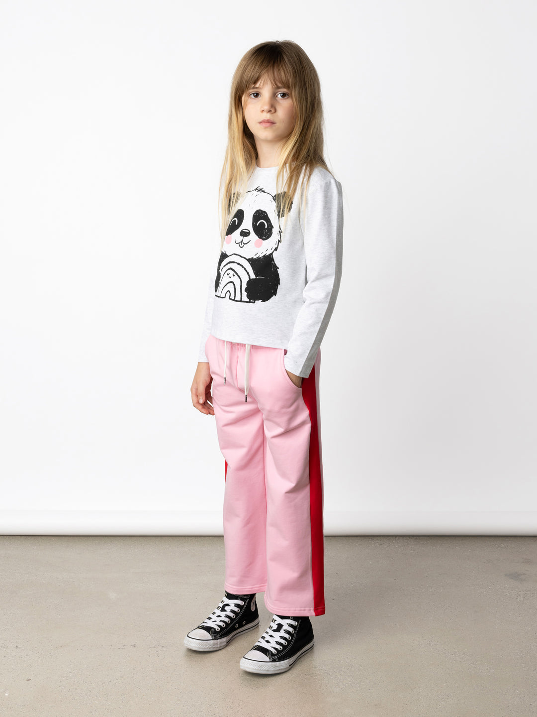 Minti Wide Leg Panel Trackies