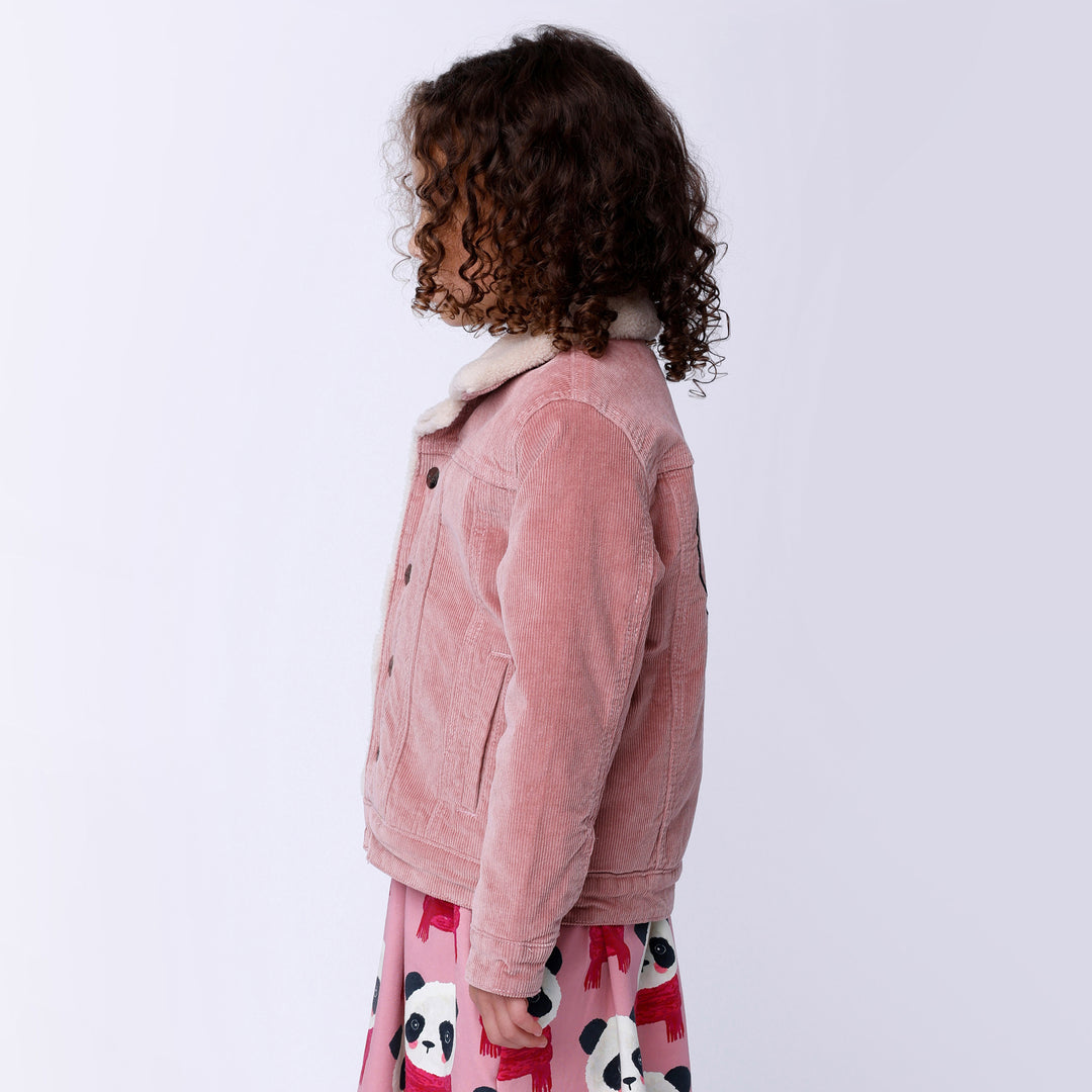 Minti Teddy Lined Cord Bomber