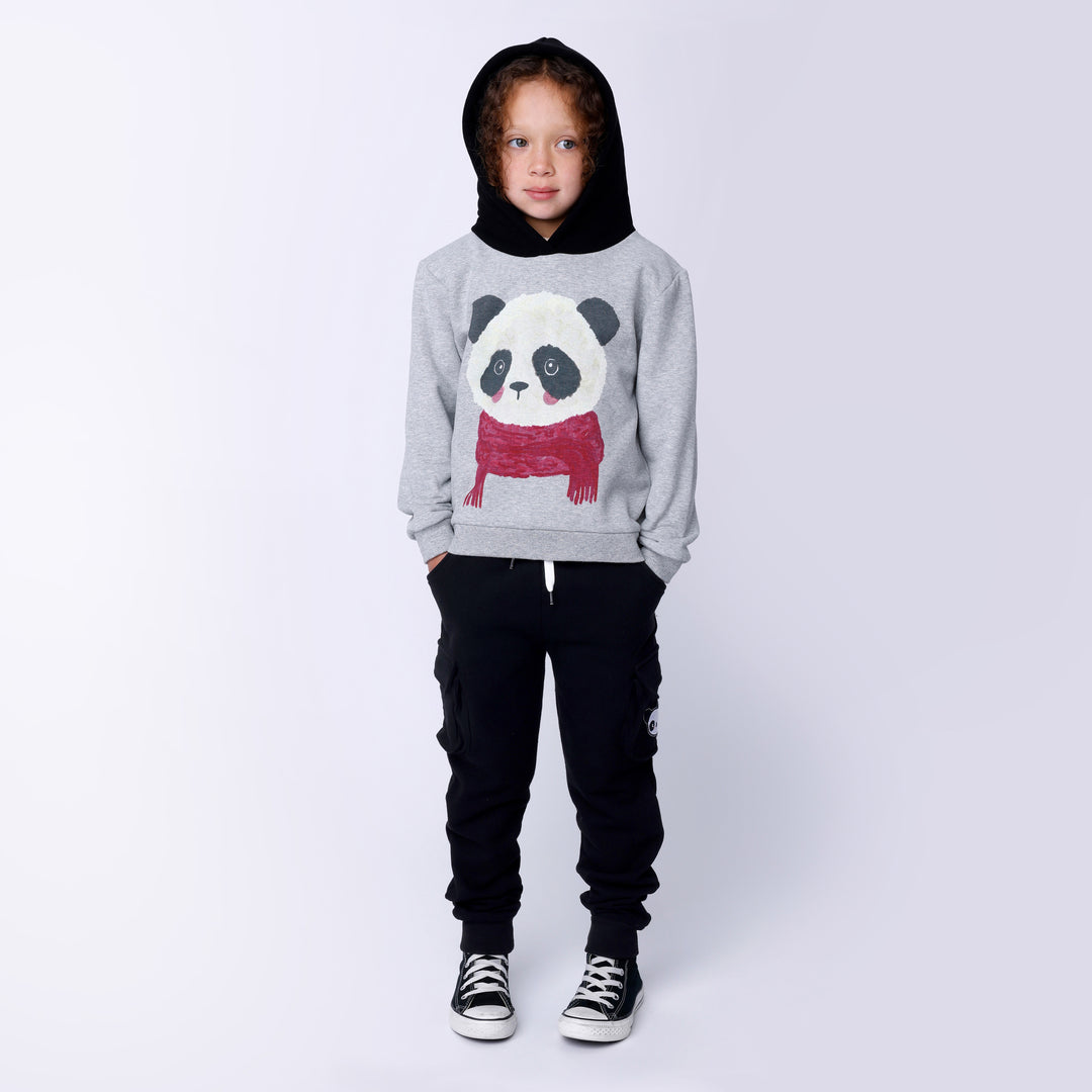 Minti Cosy Panda Furry Hood