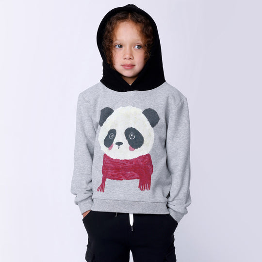 Minti Cosy Panda Furry Hood