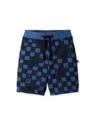 Minti Sketchy Grid Short