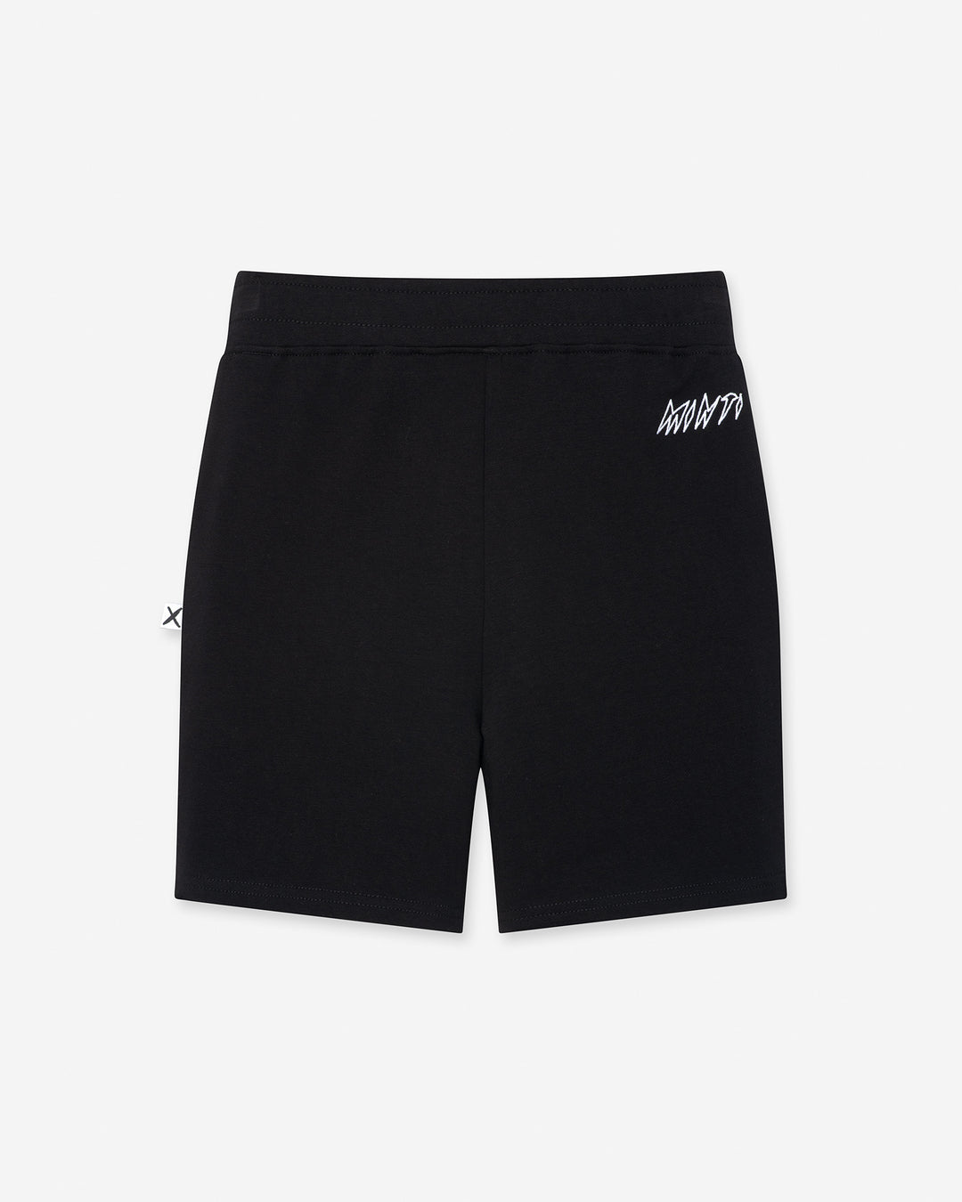 Hero Short in black, boys shorts by Minti, flat lay