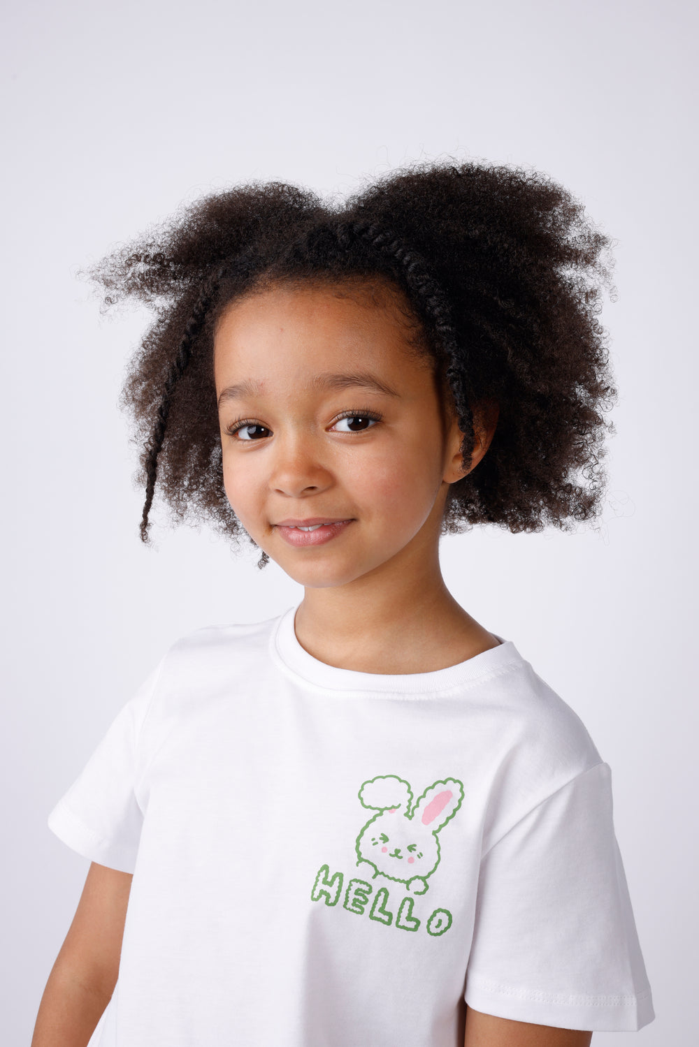 Minti Hello Bunny Cropped Tee