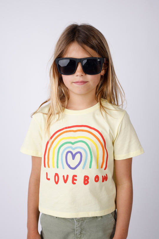 Minti Love-Bow Cropped Tee