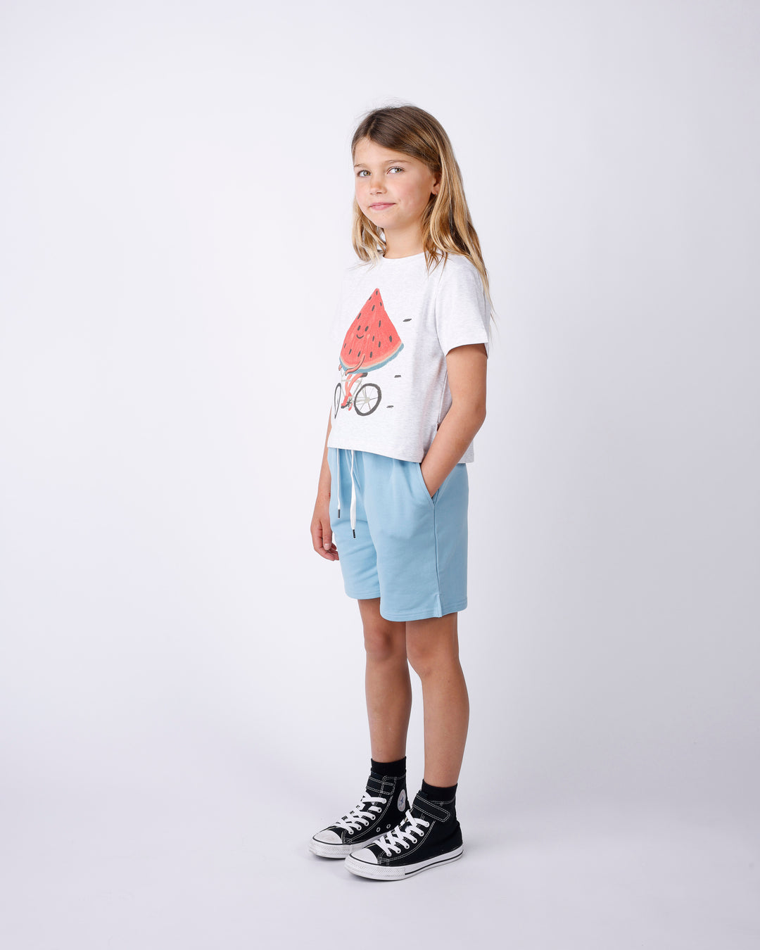 Minti Melon On The Move Cropped Tee