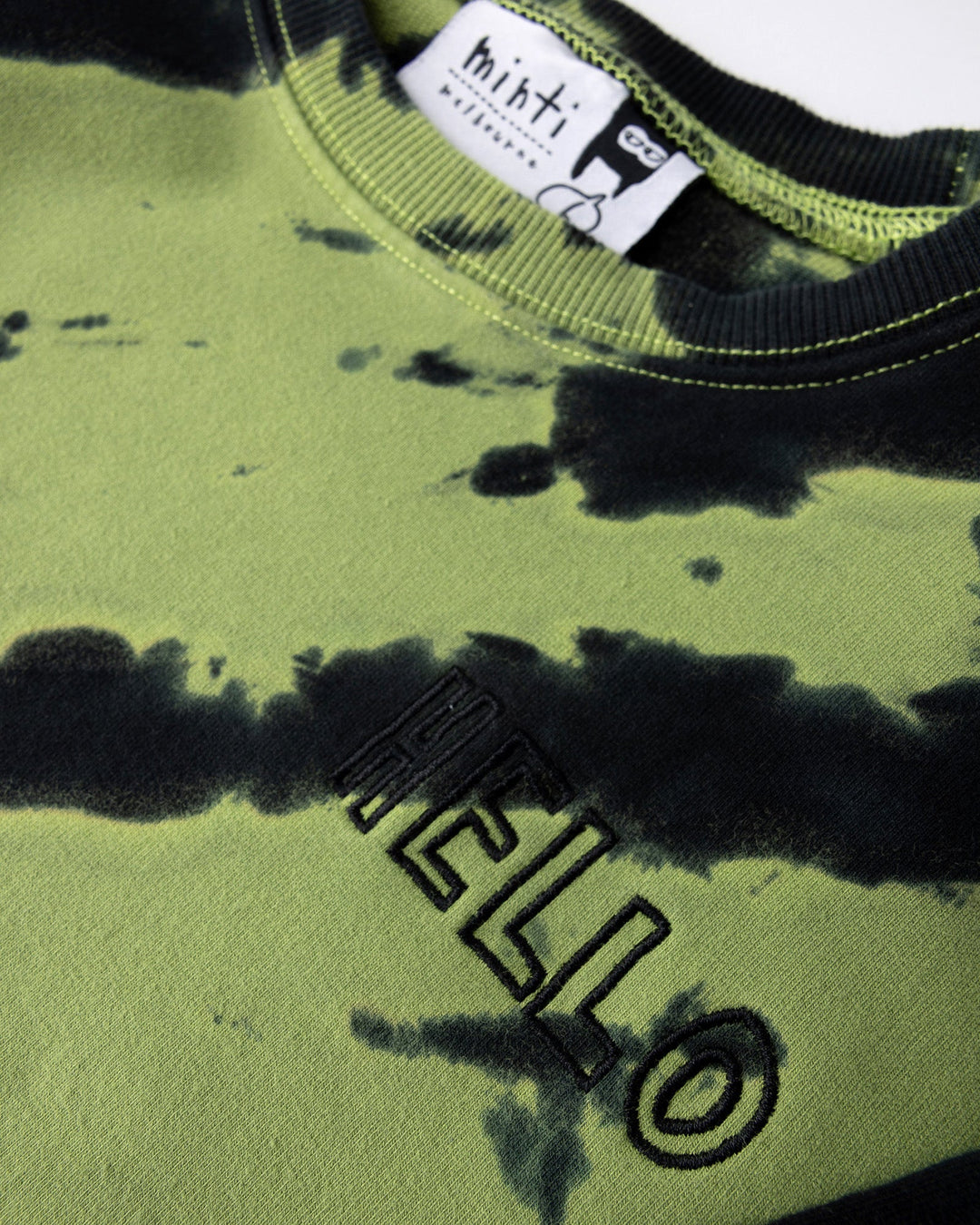 Close up detail of the Strike Crew in lime