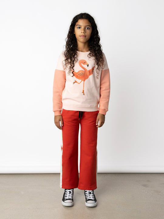 Minti Furry Wide Leg Panel Trackies