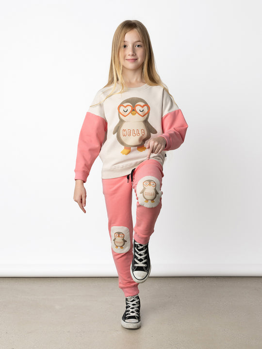 Minti Hello Penguin Furry Trackies