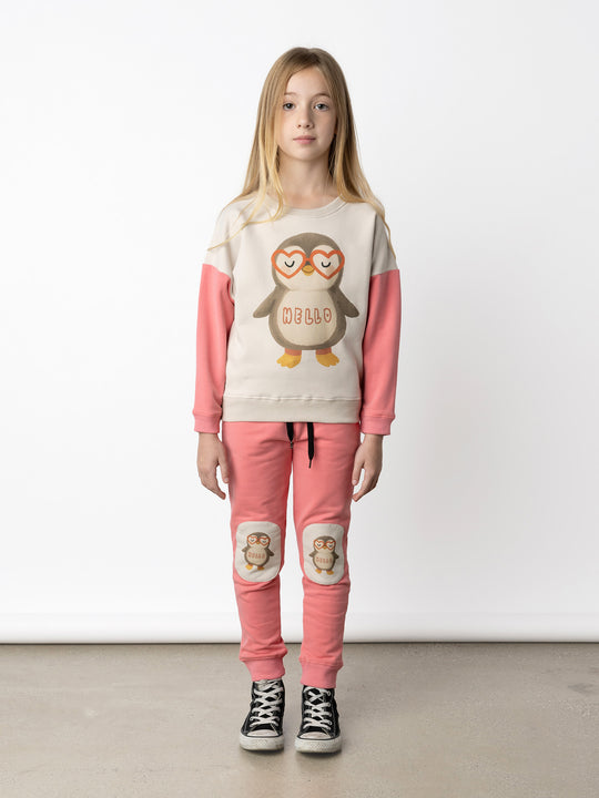 Minti Hello Penguin Furry Trackies