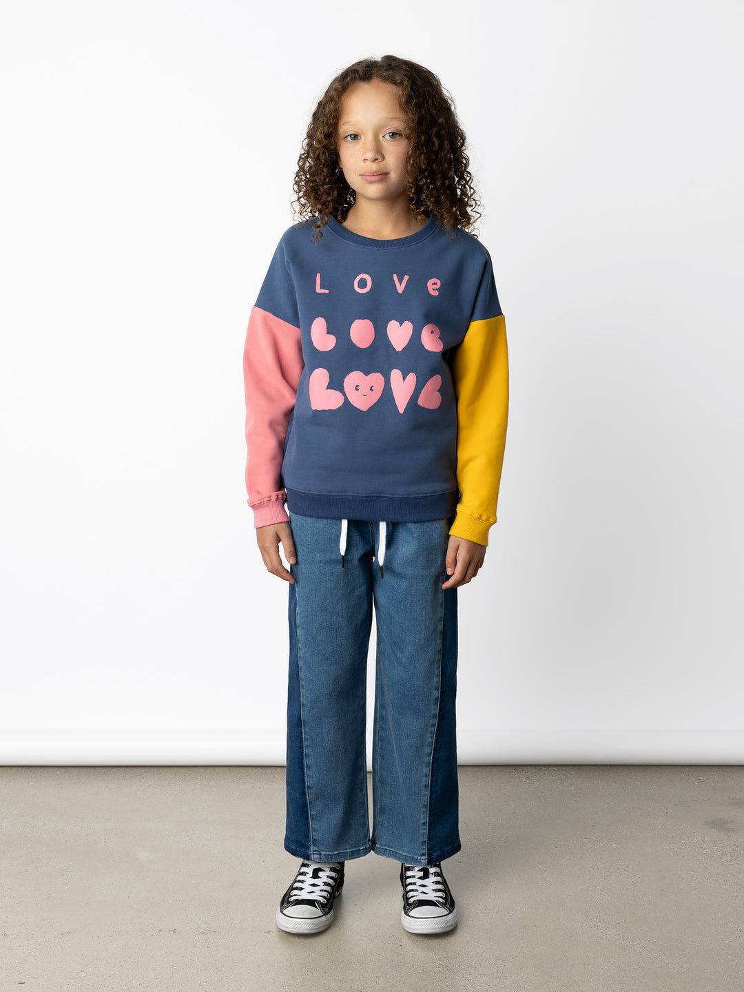 Minti Panel Denim Jeans