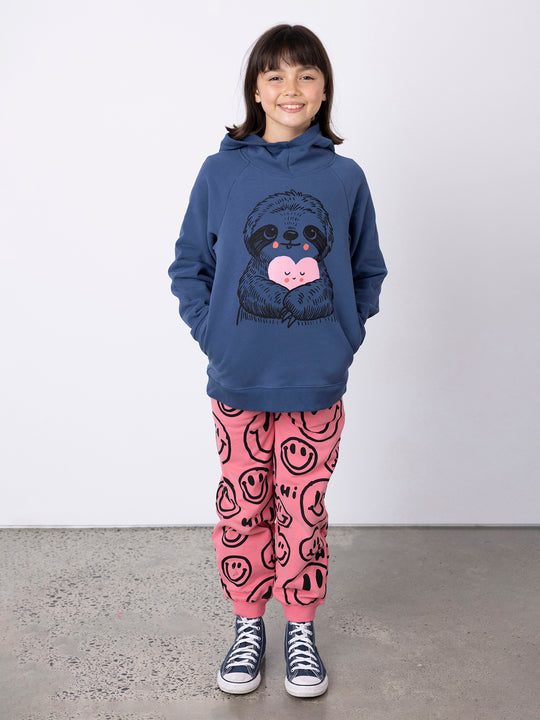 Minti Happy Sloth Furry Hood