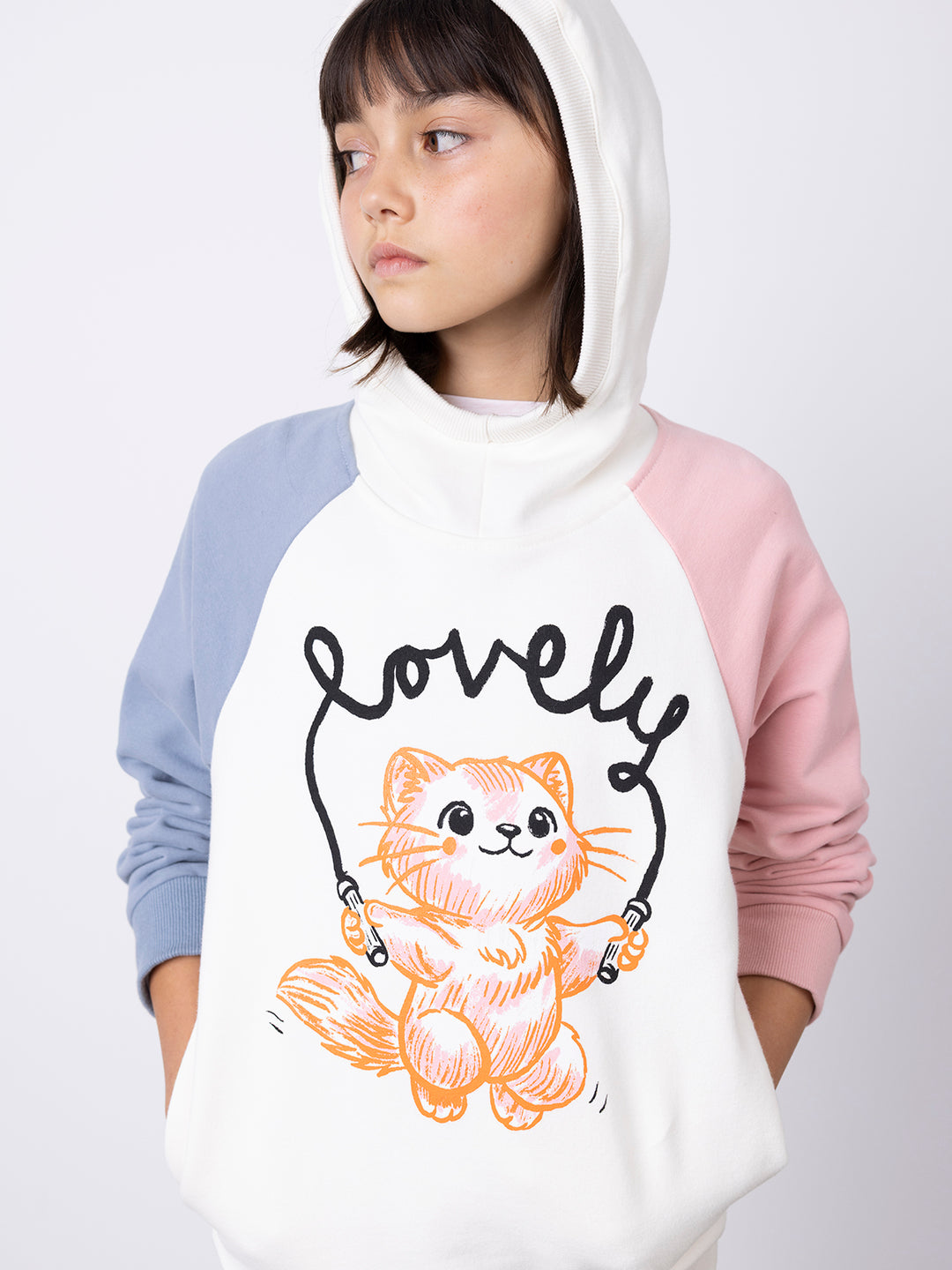 Minti Lovely Kitty Furry Hood
