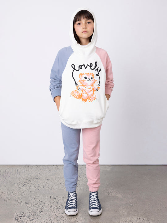 Minti Lovely Kitty Furry Hood