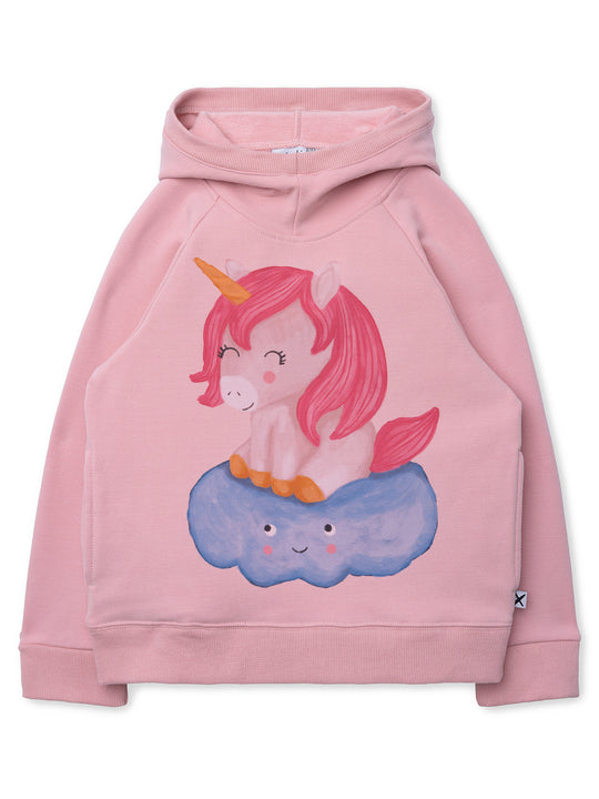 Minti Unicorn On A Cloud Furry Hood