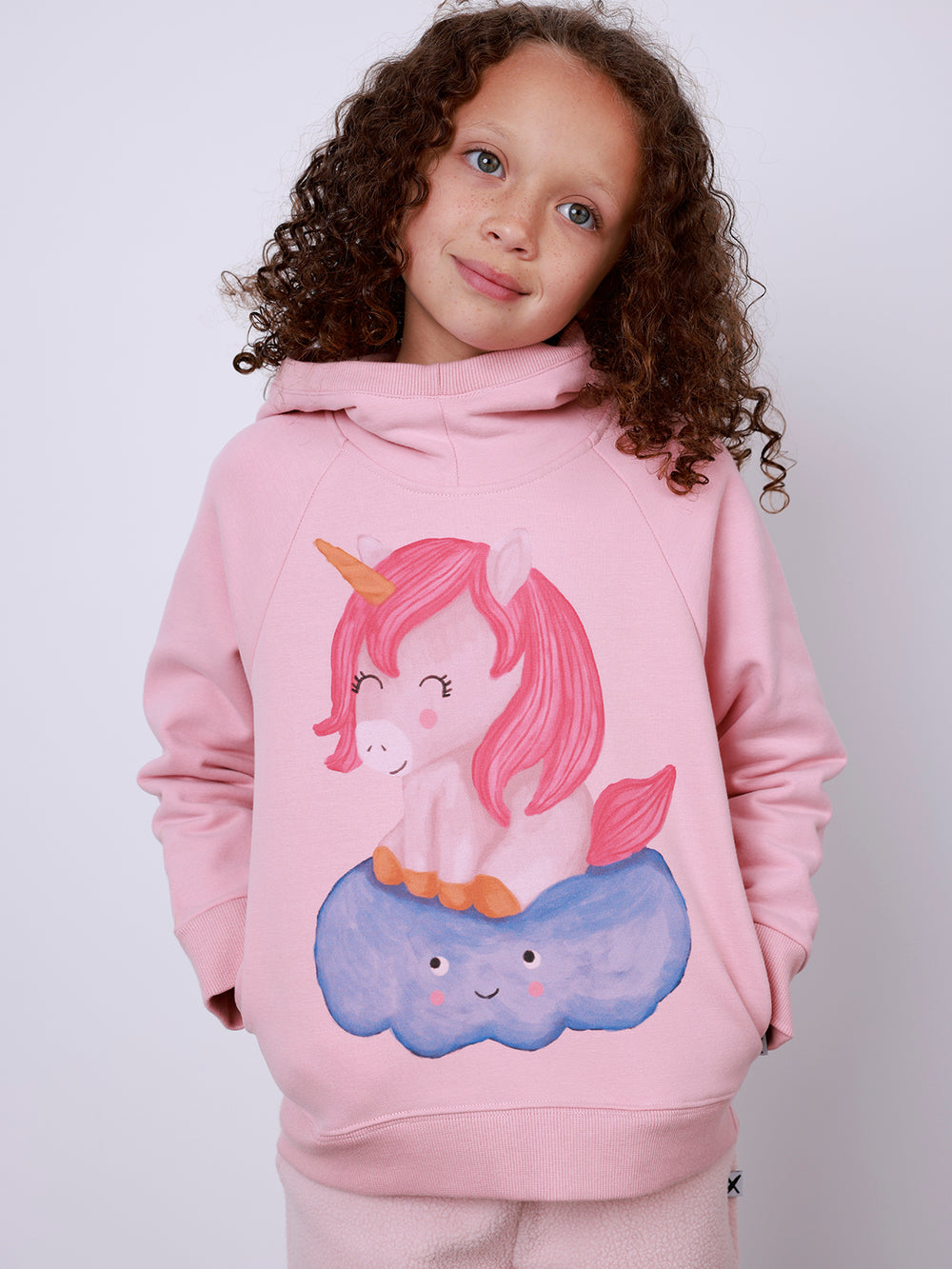 Minti Unicorn On A Cloud Furry Hood