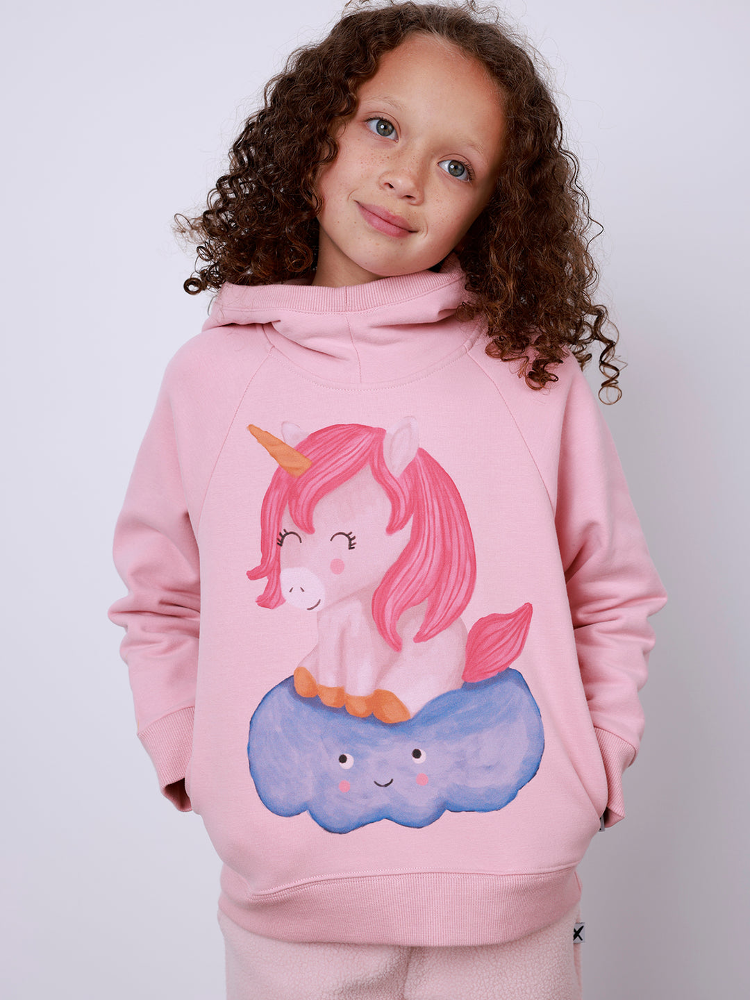 Minti Unicorn On A Cloud Furry Hood