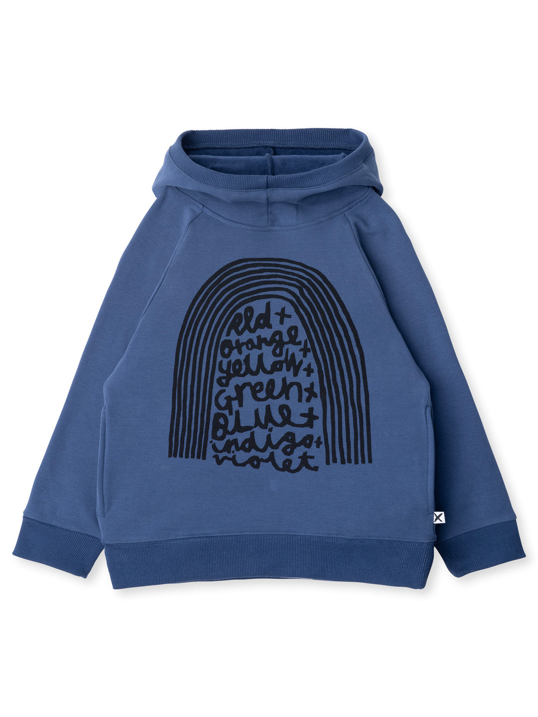 Minti kids clothing. Super soft hoodie with hidden pockets in the side seams. The ribbed-trim hood makes it extra cosy. Soft brushed 'furry' inside. 2x2 Rib at the neck, hem and cuffs. We recommend going up a size for this style. 330 Gram // Brushed Inside // 95% Cotton // 5% Elastane.