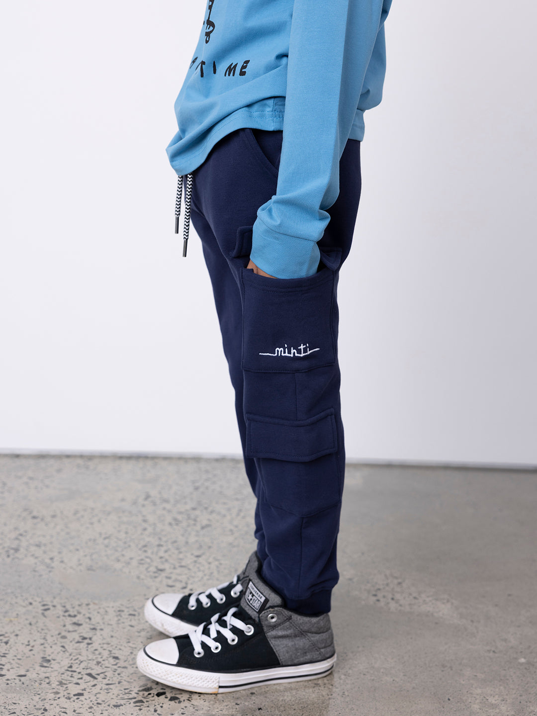 Minti Multi Pocket Furry Trackies