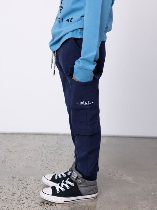 Minti Multi Pocket Furry Trackies
