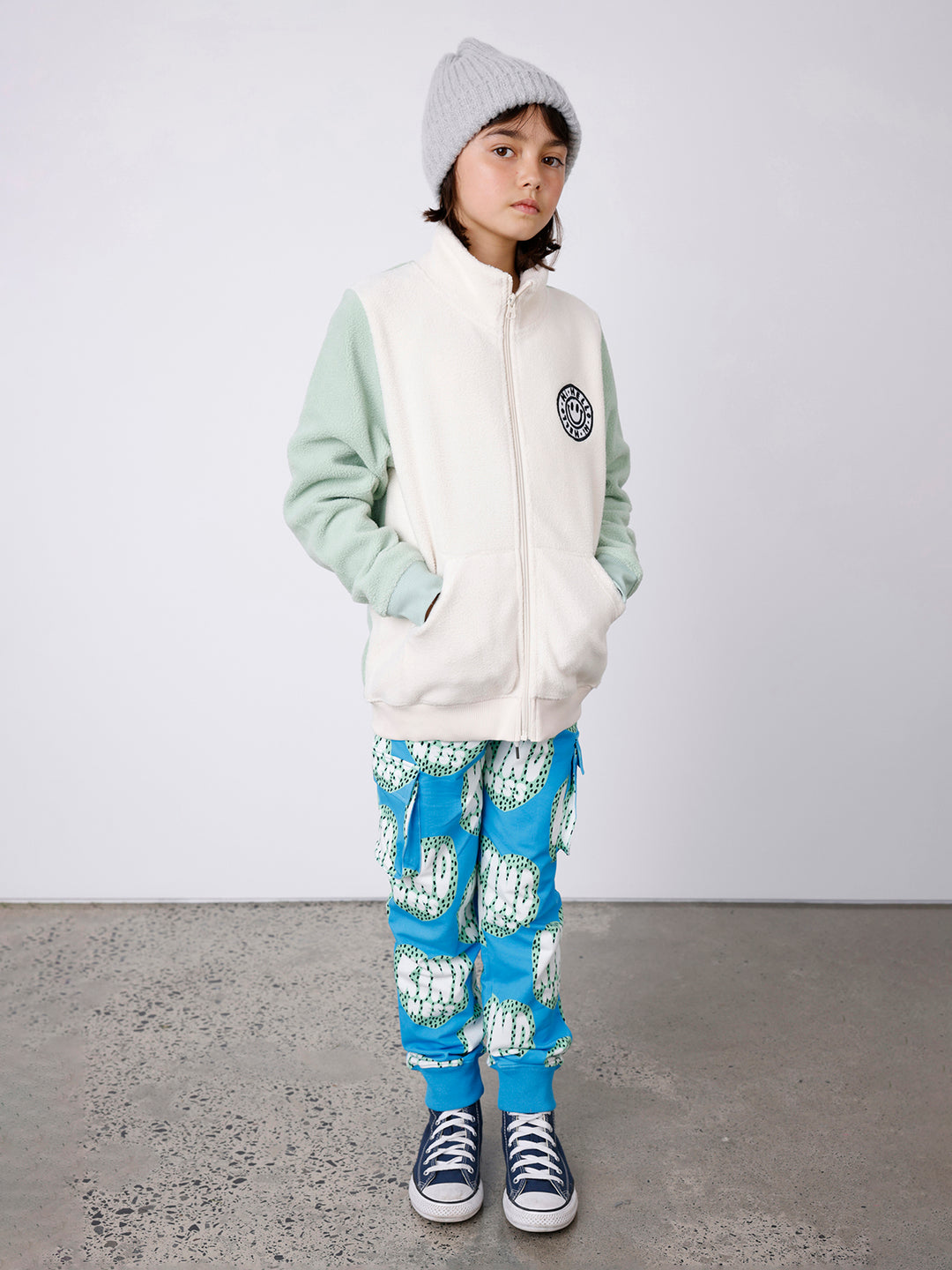 Minti Happy Teddy Zip Up