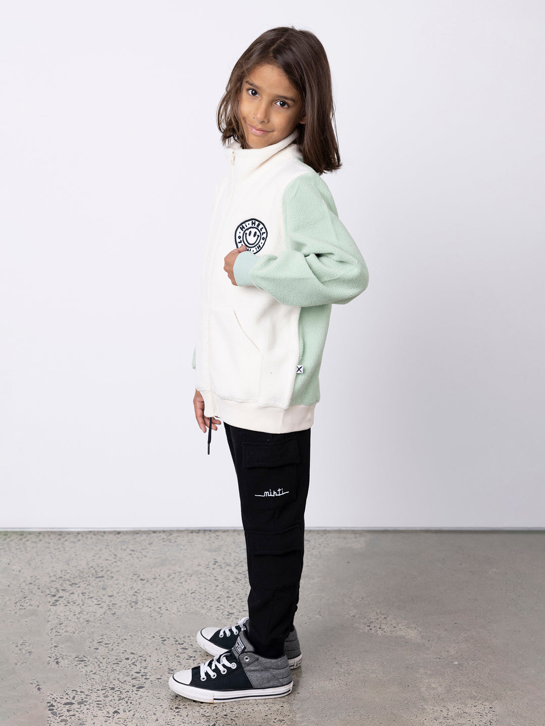 Minti Happy Teddy Zip Up