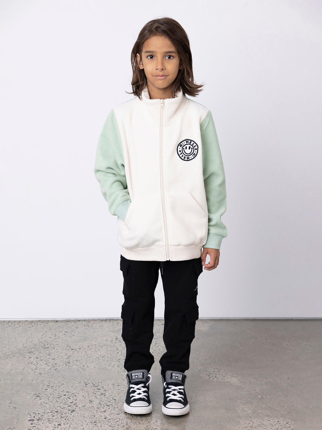 Minti Happy Teddy Zip Up