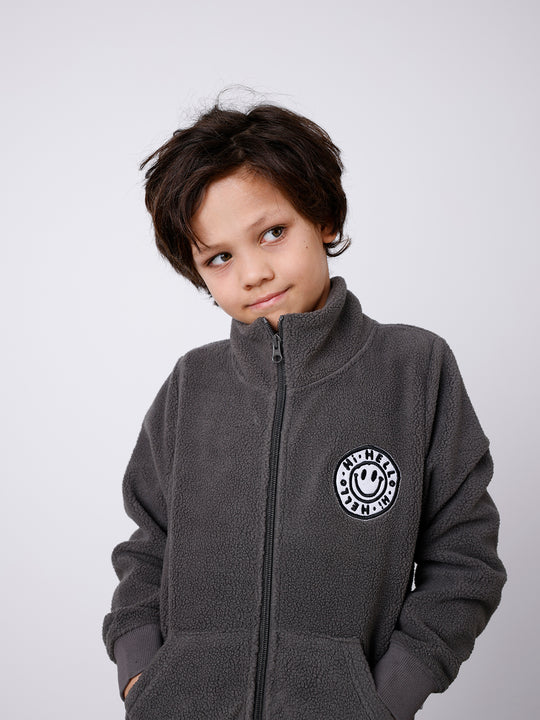 Minti Happy Teddy Zip Up