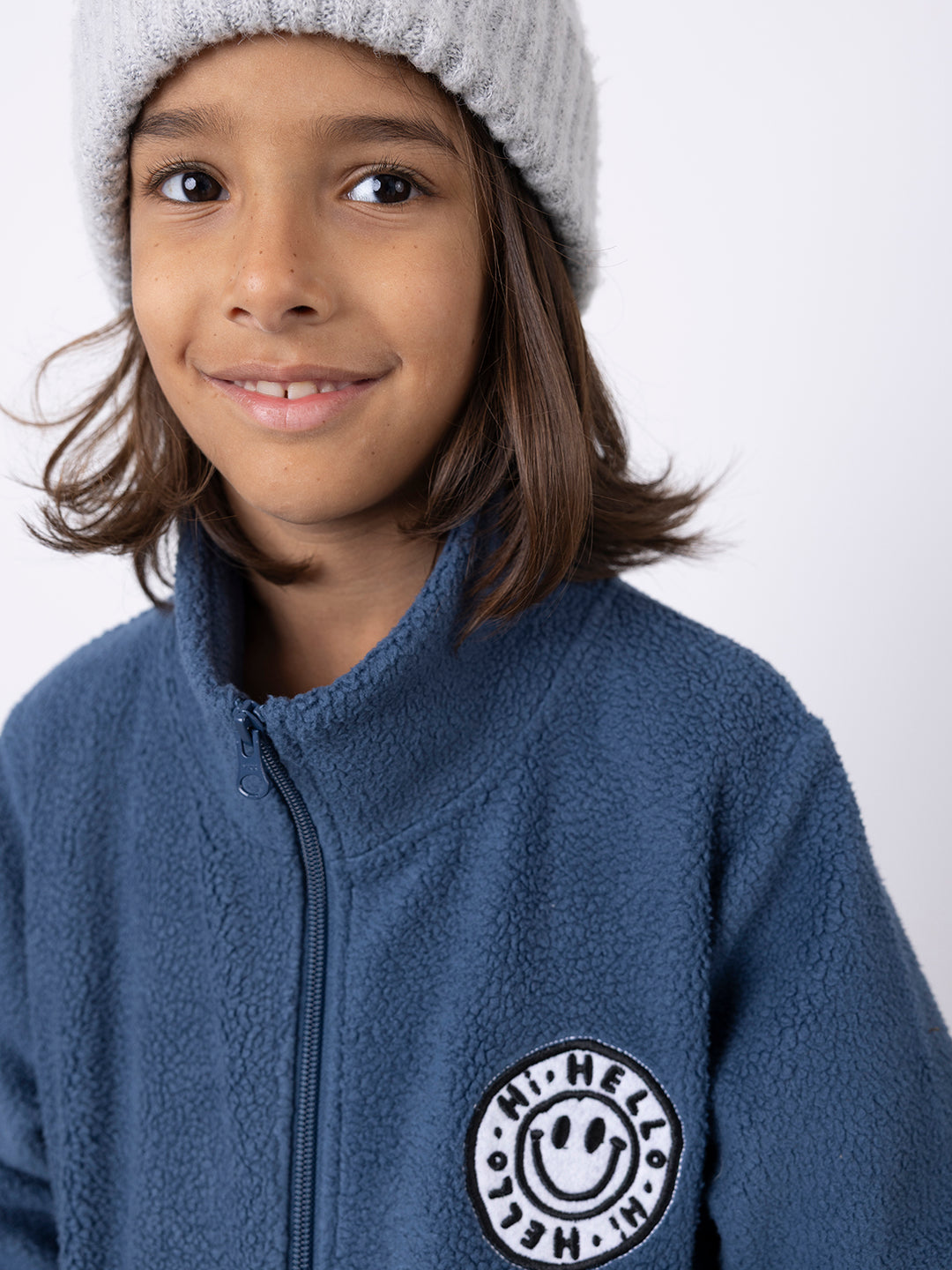 Minti Happy Teddy Zip Up